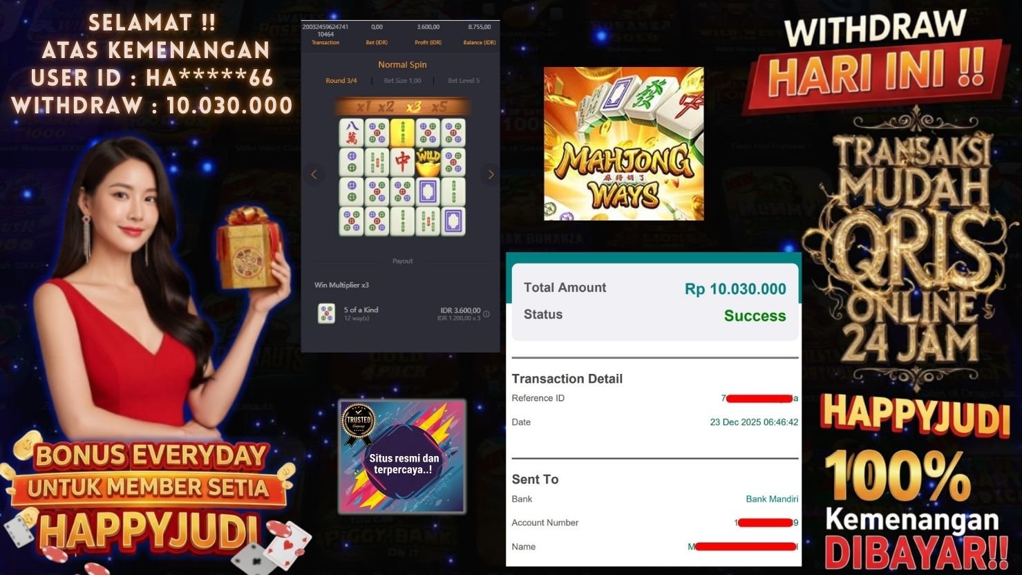 HAPPYJUDI JACKPOT SLOT MAHJONG WAYS